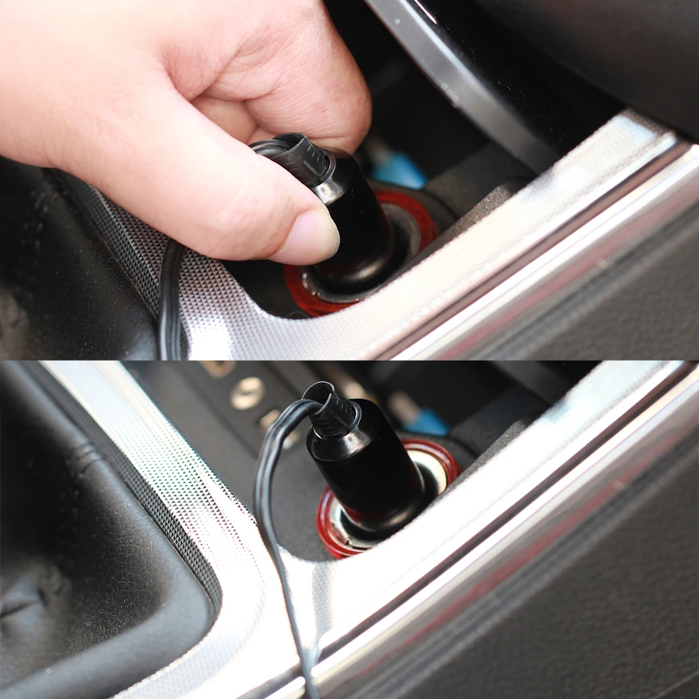 Воздушный компрессор DC 12V портативный насос для шин с манометром автомобильных