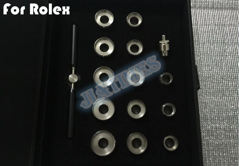Case Back Opener Remover Wrench Tool Set Rlx Watch Use 13 Die Leather for Repair | Наручные часы