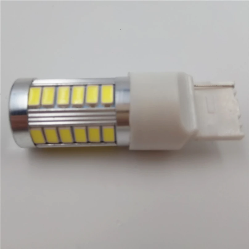 Автомобильный мигающий 2 шт. T20 7440 7443 W21 WY21W 5630 5730 smd лампа желтый сигнал поворота