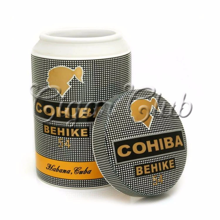 COHIBA Высокое качество Классическая мода BEHIKE керамическая баночка для сигар с