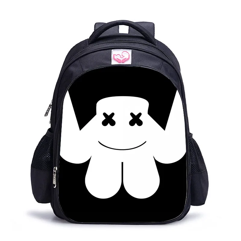 Детский Школьный рюкзак Marshmello, школьный рюкзак для мальчиков и девочек, рюкзаки для девочек, Mochila Escolar Menina