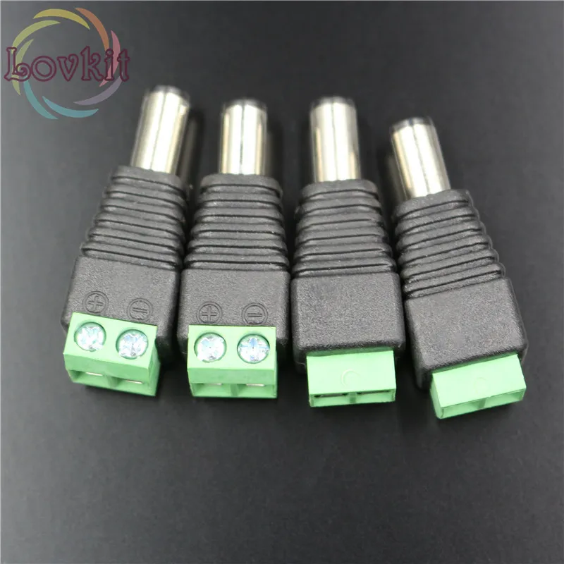50 шт. штепсельные вилки для штепсельной 5050/3528 SMD Светодиодная лента Sigle цвет света