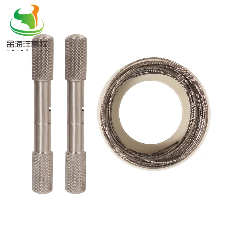 

Stainless Steel Fret Saw for cow dehorner, Durable wair saw