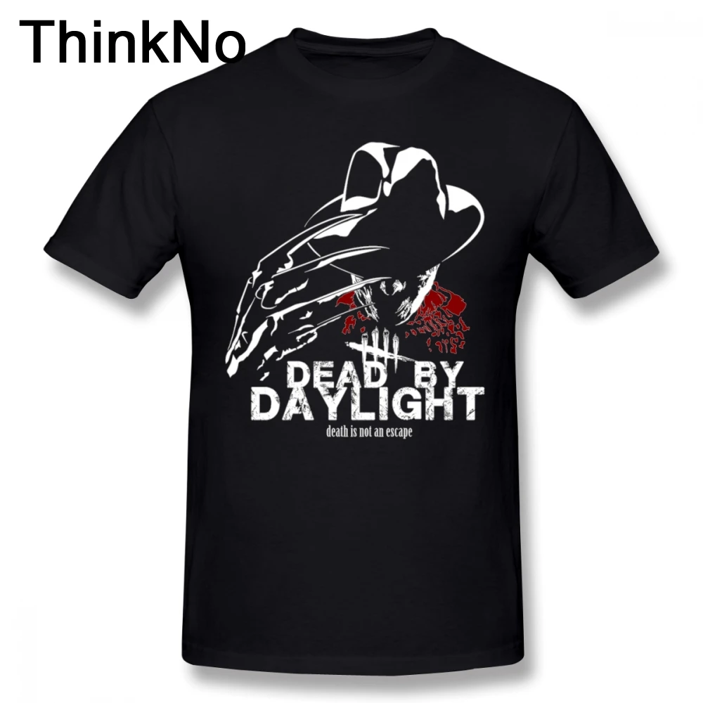 Dead By Daylight Freddy Kruger Повседневная футболка с круглым вырезом Летняя мужская Ретро из чистого хлопка S-6XL футболка для полных