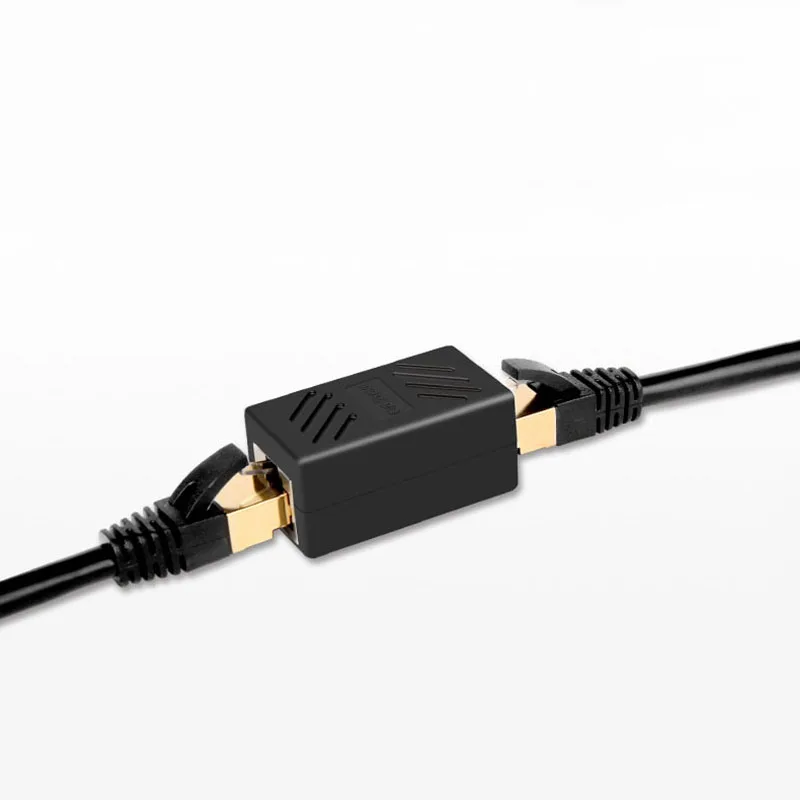 RJ45 разъем Cat7/6/5e Ethernet адаптер 8P8C сети расширитель расширение кабель для женский| |