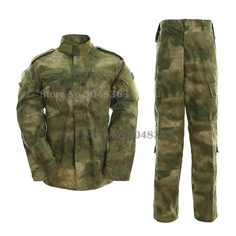 camouflage1 Тактический БДУ Мультикам Униформа камуфляж страйкбол Пейнтбол Охота Одежда армейский военный боевой костюм - Цвет: camouflage1