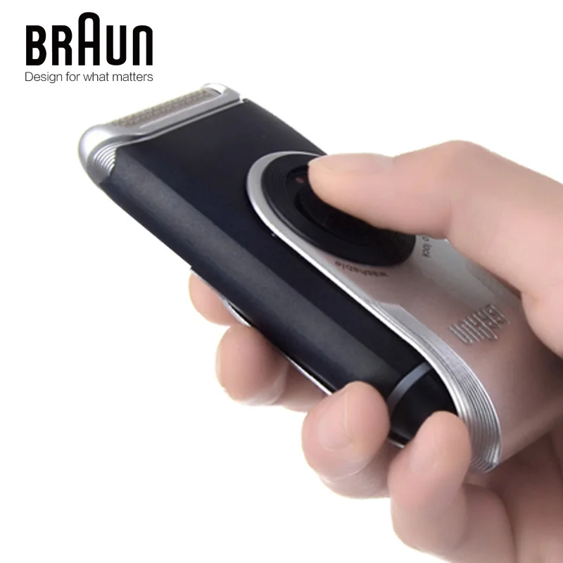 Braun M90 электробритва бритвы мобильный бритья триммер моющийся борода литья станок для бритья сухой Батарея Портативный для путешествий