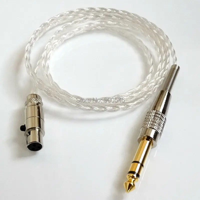 Обновленный кабель для наушников 1 8 м 6 ядер 4N OCC посеребренный AKG K240 K242 K271 K272 K702 Q701