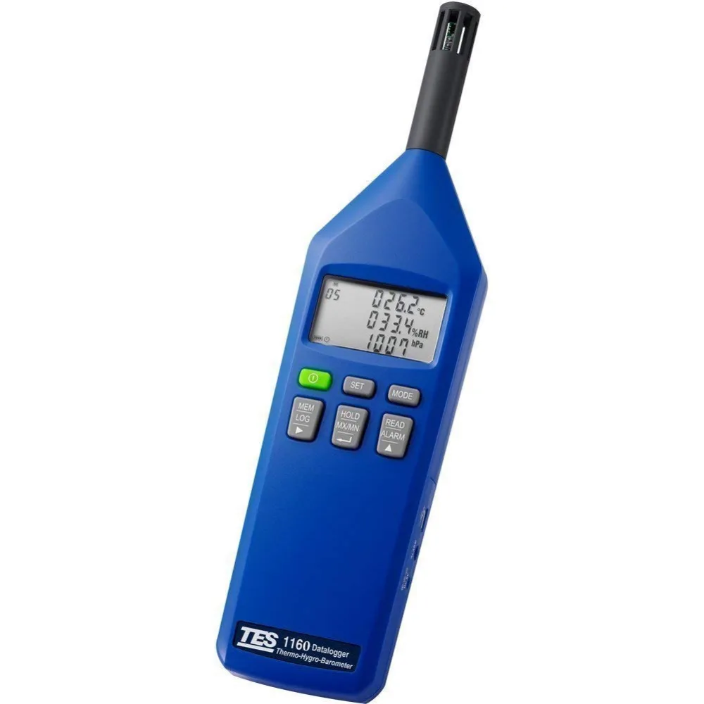 TES-1160 Thermo / Hygro барометр влажность температура точка росы и считывание температуры