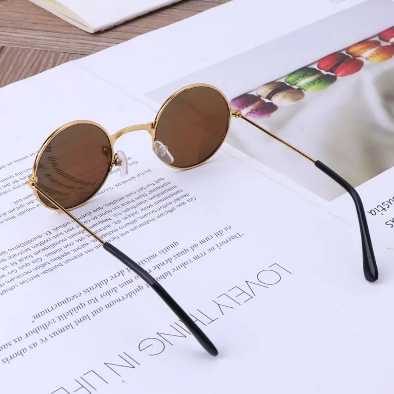 

2019 Fashion Round Children Glasses Frame Baby Boys Girls Eyeglasses Frame Vintage Kids Photography Props Gentleman Studio Shoot