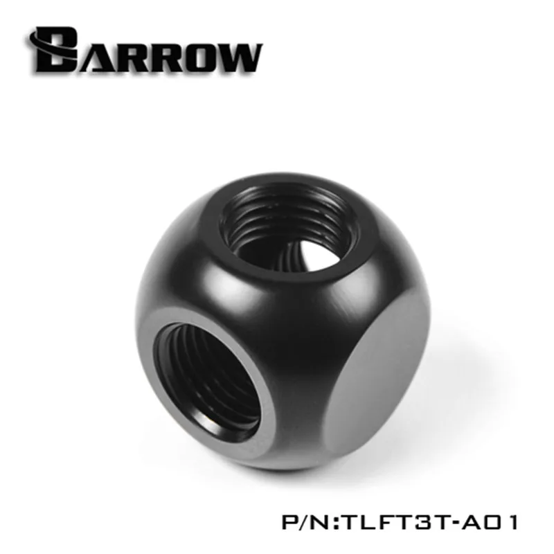 Барроу G1/4 &quotX3 черный белый серебристый золотой три звенья кубические адаптеры