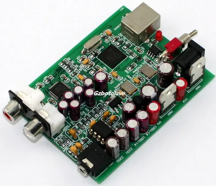 Звуковая карта XMOS U8 + AK4490 AMP NE5532 USB DAC декодер выход для наушников Поддержка PCM 192 кГц