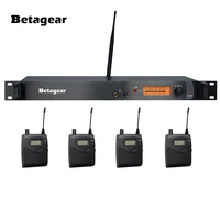 betagear bt2000 in ear monitoring system 1 transmitter 4 receiver personal monitor system wireless in ear monitos pro dj audio