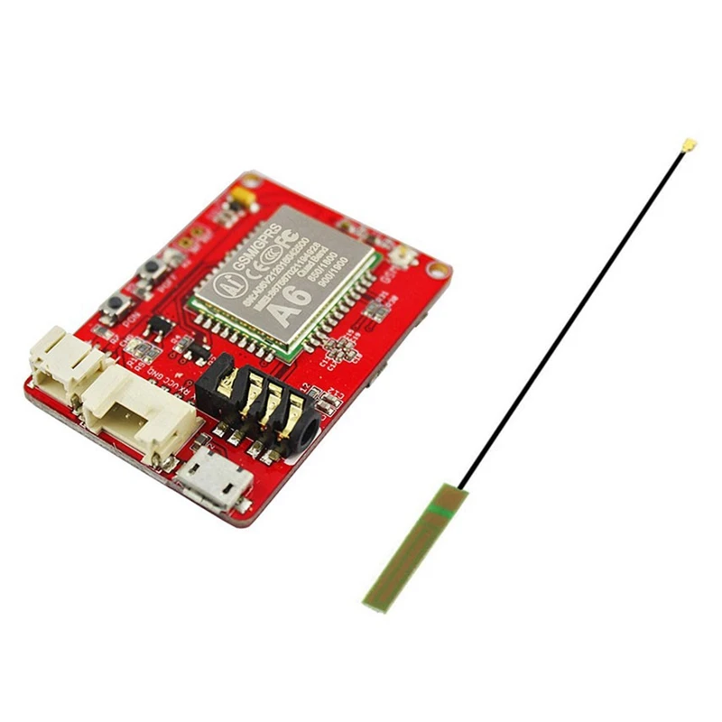 Модуль elerow A6 GPRS GSM для Arduino электроника интегральная схема четырехдиапазонный M2M