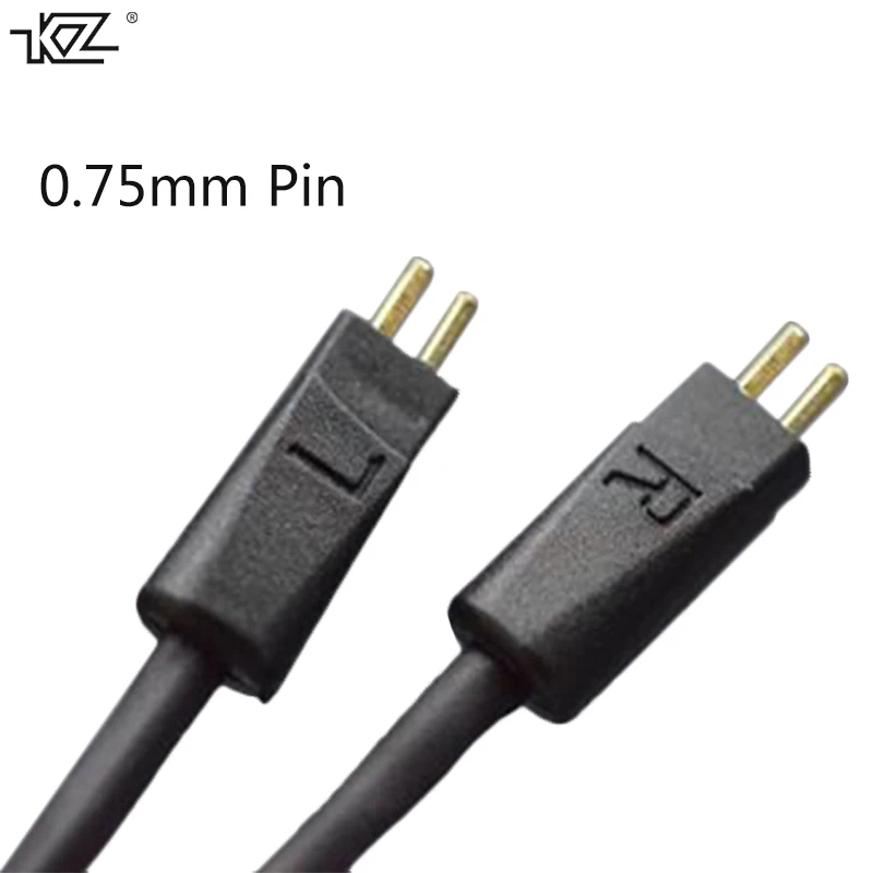 KZ ZS5 оригинальные наушники проводной кабель с микрофоном стерео Бас quad driver