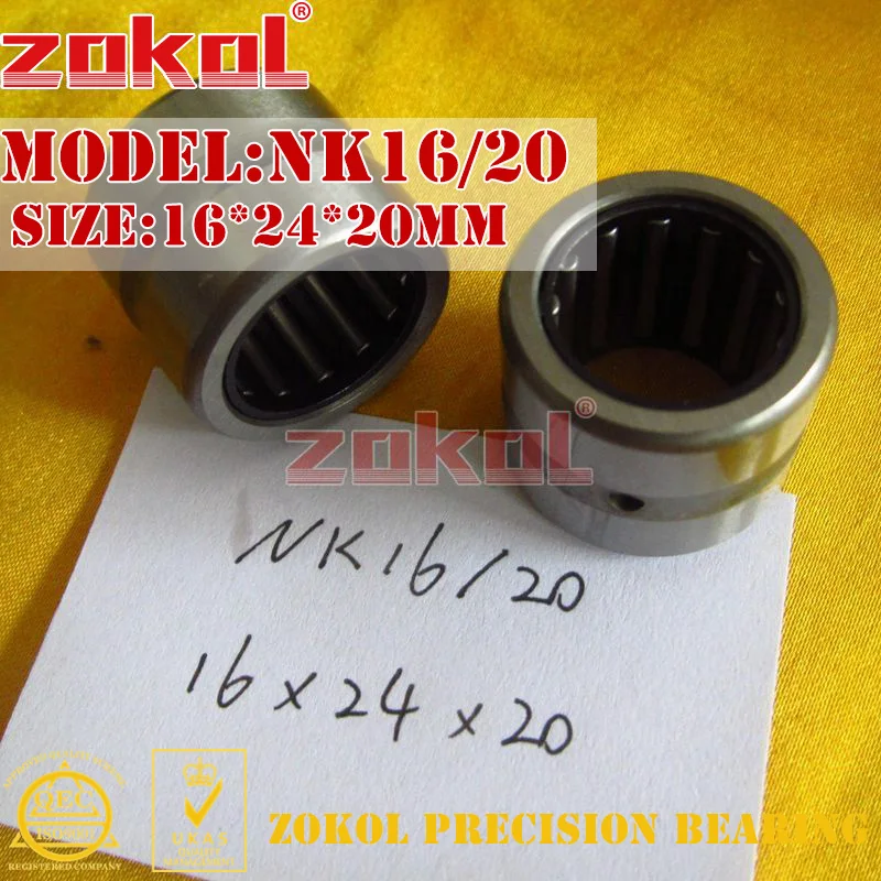 Подшипник ZOKOL NK14/16 NK14/20 NK15/16 NK15/20 NK16/16 NK16/20 игольчатые роликовые подшипники без