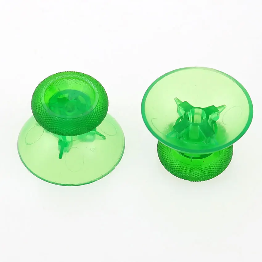 Clear Green ChengHaoRan 2 шт сменный Аналоговый джойстик Крышка 3D Thumbstick Крышка для Xbox один контроллер для XboxONE - Цвет: Clear Green