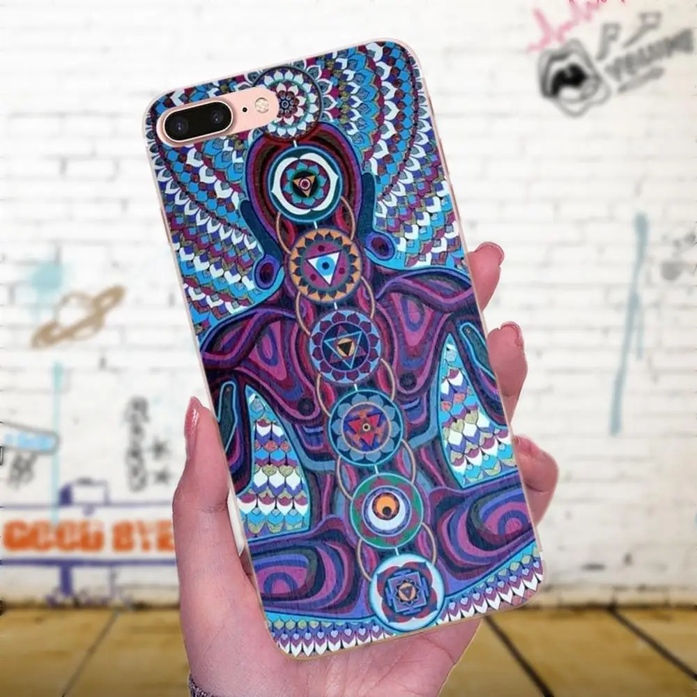 Мягкий узор чакра Йога модный принт для LG G4 G5 G6 K4 K7 K8 K10 2017 V10 V20 V30 Stylus Nexus 5 5X G2 G3 mini
