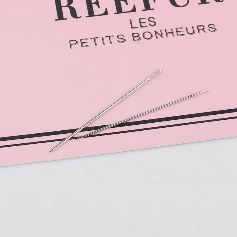 Ассорти Иглы для слепых набор большой глаз легко булавки, чтобы пройти из стороны Ручное шитье инструмент для вышивания DIY рукоделие починки ремесла