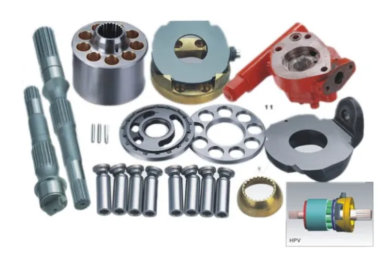 

KOMATSU excavator main pump HPV132 PC300-7/400-6 spare parts