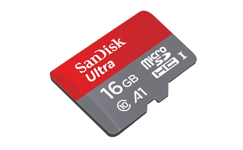SanDisk 16 Гб Micro sd карта, Оригинальная карта памяти A1 MicroSD Max 80 м/с Uitra Class 10, TF карта 16 ГБ, Карта памяти SDHC