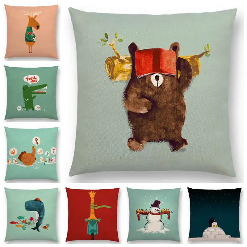 Горячая Распродажа Забавный мультфильм милые животные хорошие друзья