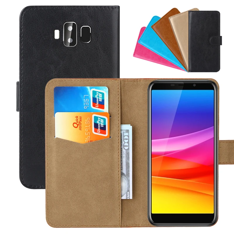 Роскошный чехол кошелек для Jinga Joy PRO Ретро флип из искусственной кожи