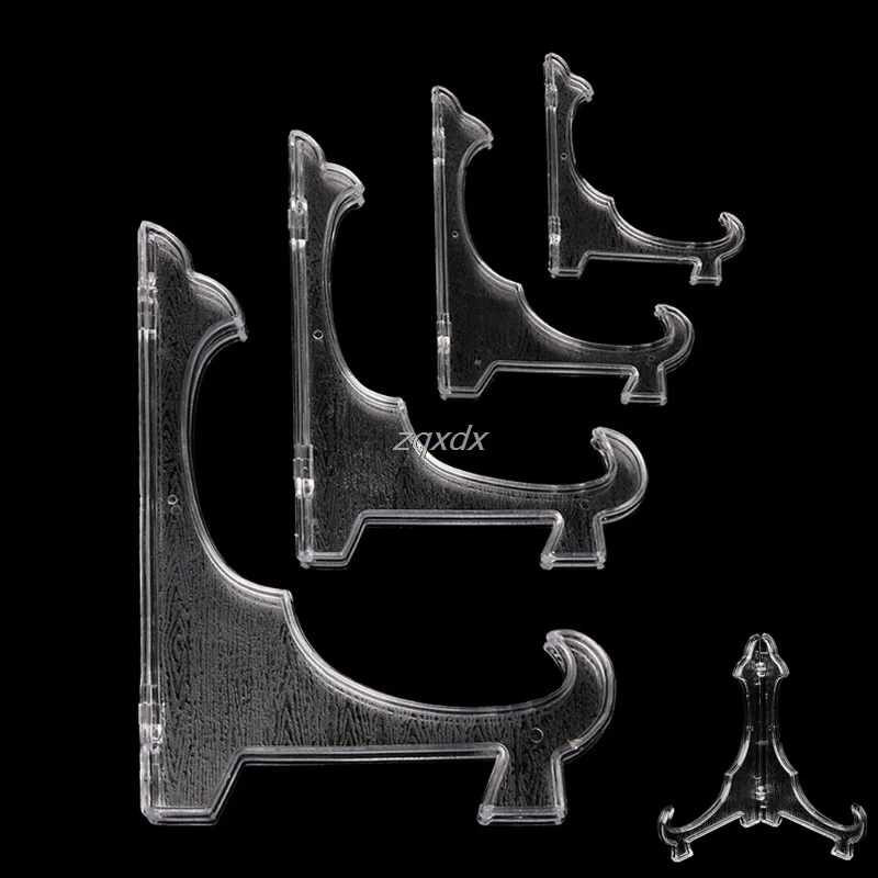 

Plastic Display Stand Dish Rack Plate Bowl Picture Frame Photo Pedestal Holder