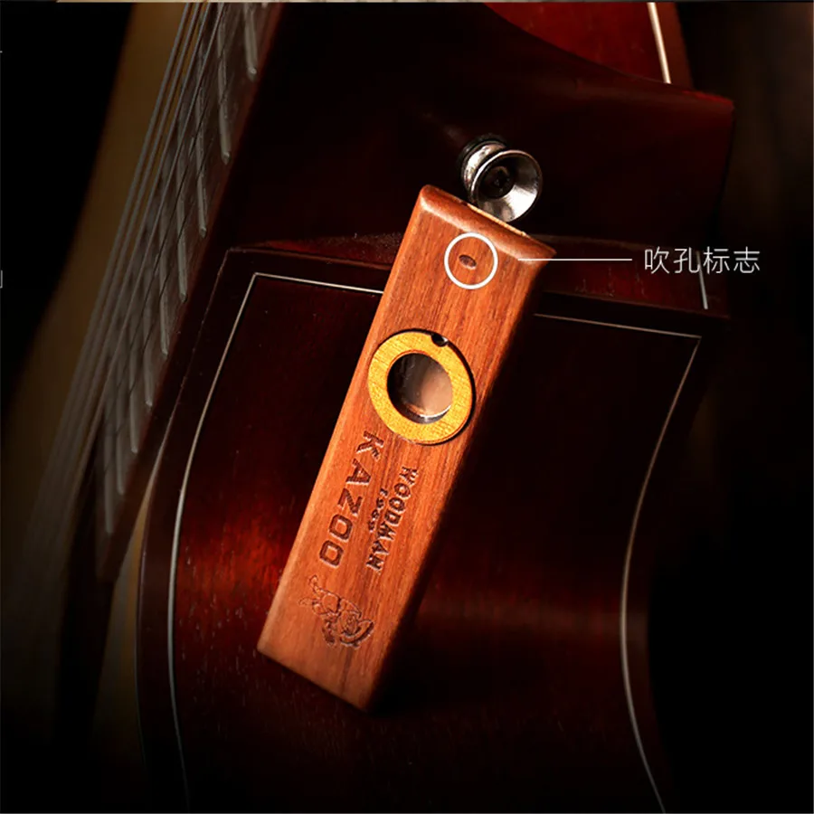 Популярные Ретро Деревянная гармоника Kazoo orff инструменты Гавайские гитары