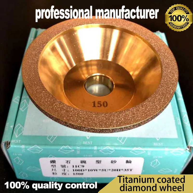 

titaniumed diamond grinding wheel for marble granite brick glassess and tiles good quality at good price and fast delivery