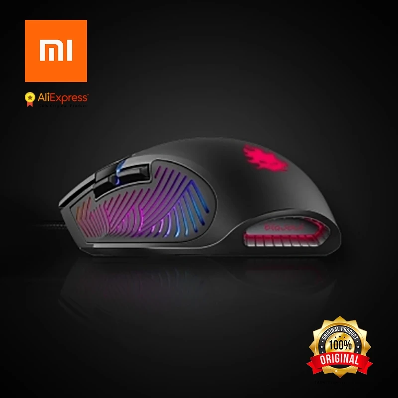 Xiaomi Professional игровая мышь лампа накаливания эффективность soul панорамный Omron микро