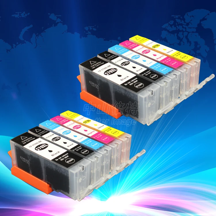 XIMO Новое поступление PGI 570 CLI 571 Совместимый картридж для MG5750 MG5751 MG5752 MG5753 MG6850 MG6851