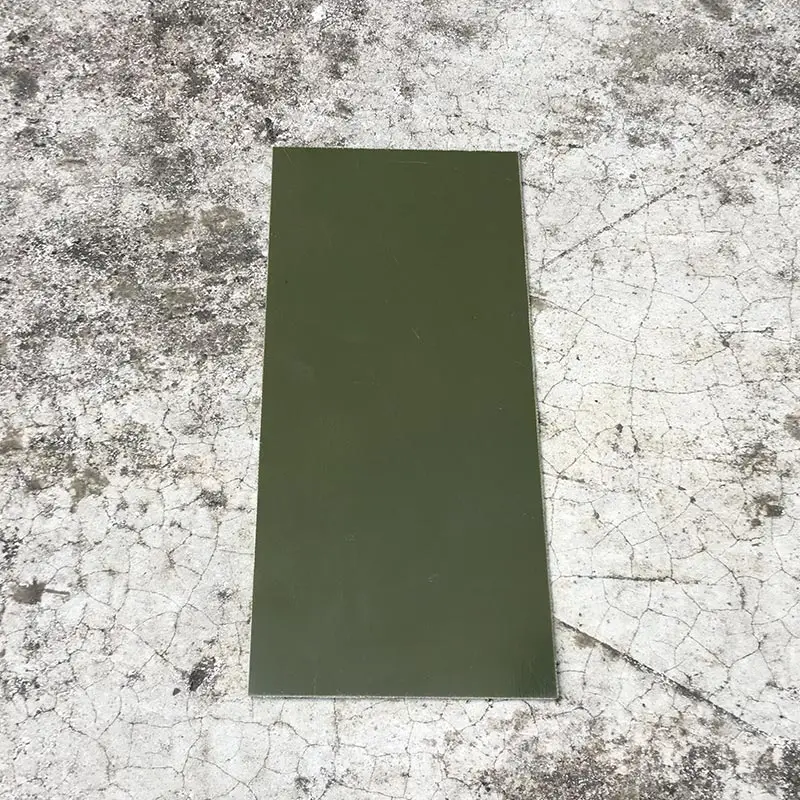 Olive green 180*80*1 мм Стекловолокно G10 для рукоделия ножей разделитель материал изготовления G10 Материал ножа аксессуары для хвостовика Материал-10 цветов - Цвет: Olive green