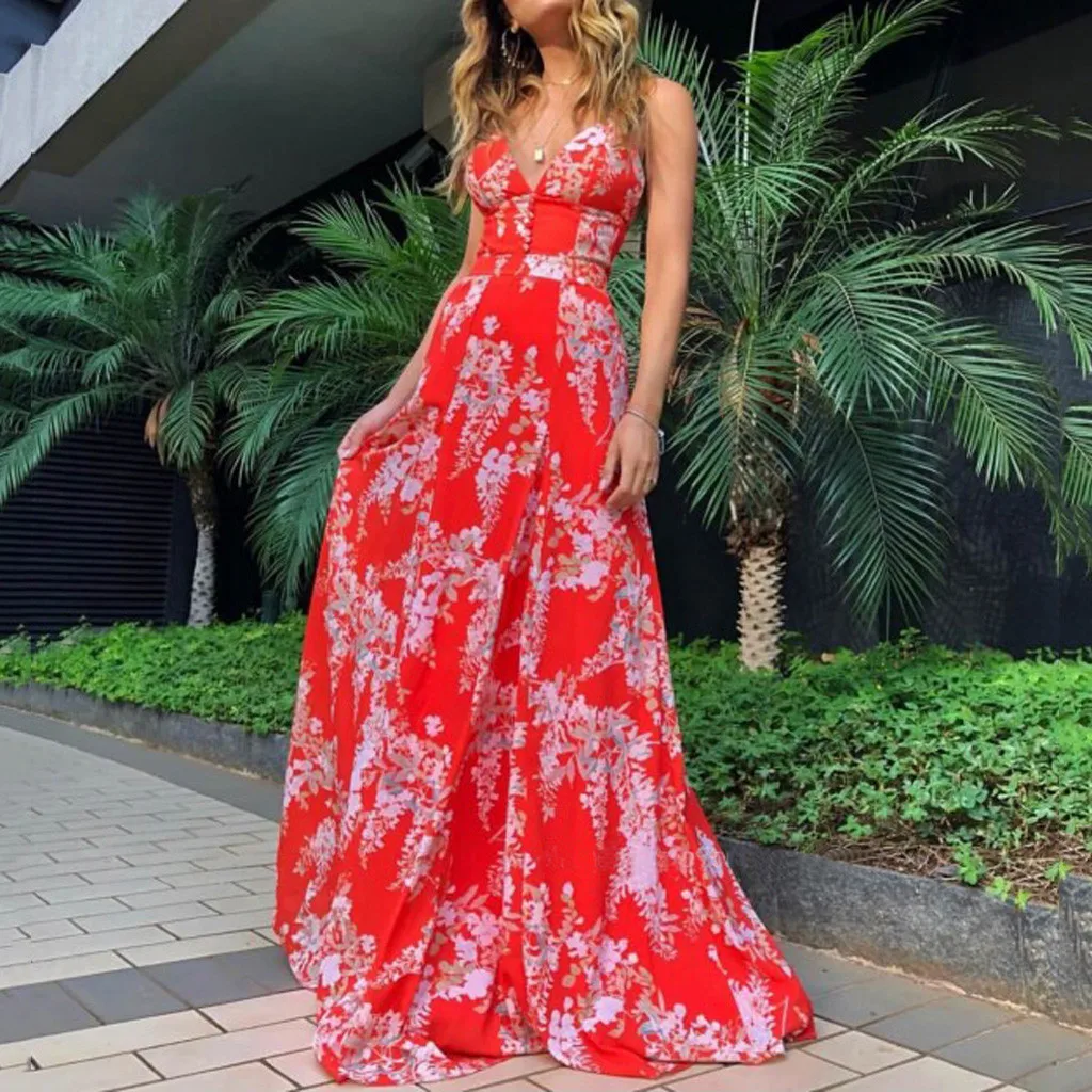 Сексуальное летнее женское платье с глубоким v-образным вырезом кружевное на