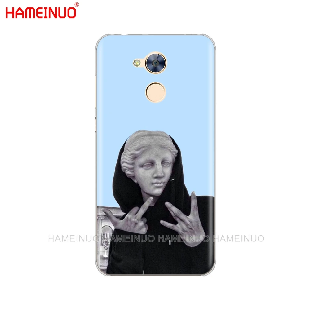 HAMEINUO Ретро Винтаж/бронзовая скульптура крышка чехол для телефона для huawei Honor 10 V10 4A 5A 6A 7A 6C 6X7X8 9 LITE - Цвет: 43526