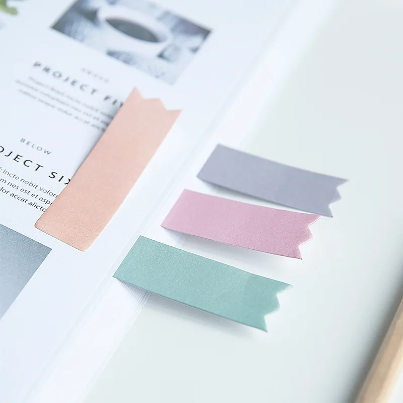 Новые градиентные цветные блокноты для офиса новинка наклейки планировщика