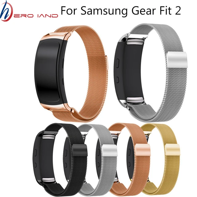 Ремешок для часов из нержавеющей стали Milanese Samsung Galaxy Gear магнитный браслет fit2 2