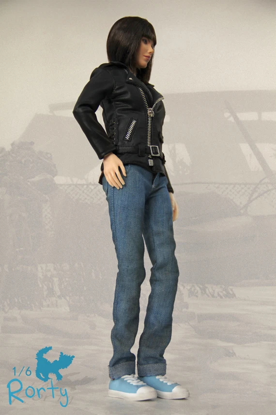 1/6 Atom Cats Rorty Женская фигурка модель фигурки с курткой комплект джинсов коллекции