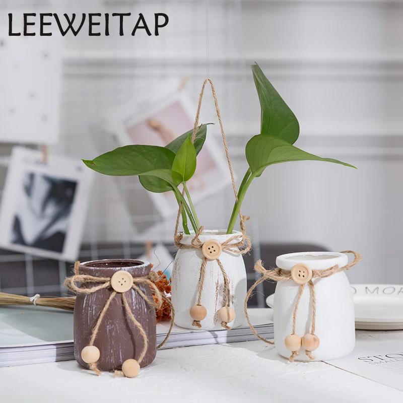 Украшение для домашнего офиса подвесная Маленькая ваза № 9 можно положить