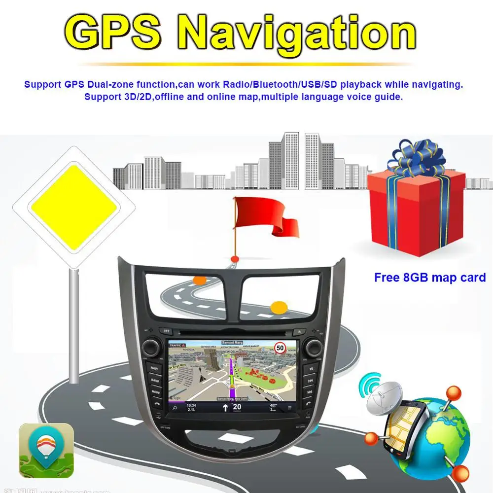 Android 9 0 Восьмиядерный 4 Гб ОЗУ автомобильный DVD-плеер GPS головное устройство для