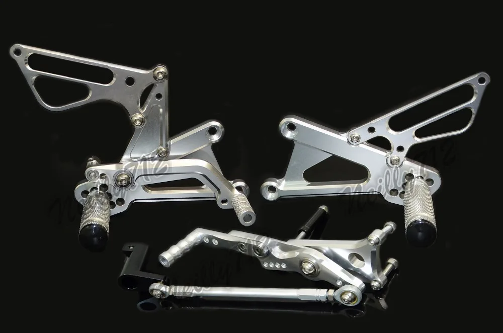 

Motorcycle Adjustable Rider Rear Sets Rearset Footrest Foot Rest Pegs For Triumph Daytona 675 R 2006 2007 2008 2009 2010-2012