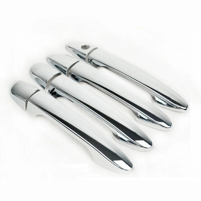 

ABS Chrome Side Door Handle Cover Catch Trim Overlay Molding Garnish FOR 2014 -2018 Mazda6 GJ Atenza Mazda 6 M6 Accessories