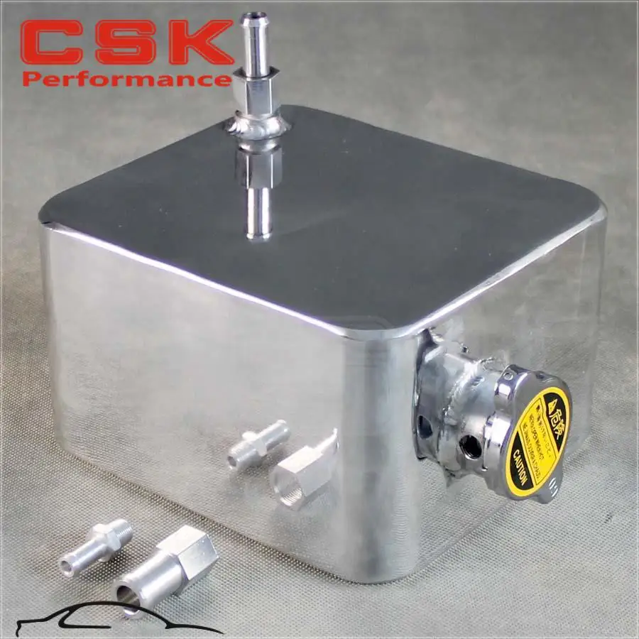 Алюминиевый Универсальный 2 литровый полированный сплав расширительный бак для