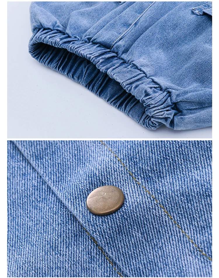 Школьные наряды на возраст от 3 до 12 лет, комбинезон с длинными рукавами для девочек-подростков, пальто+ штаны, комплект из 2 предметов с простым карманом, Осень-зима