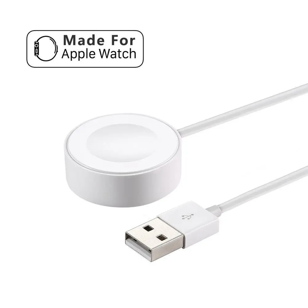 Быстрая магнитный коврик Беспроводной USB часы Зарядное устройство кабель для