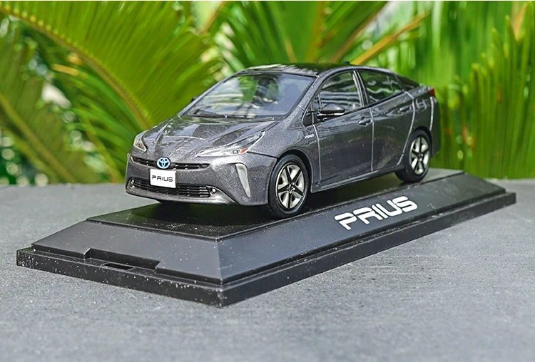 Оригинальная фабричная 1:30 TOYOTA PRIUS PHV игрушечная машинка из сплава, игрушки для детей, литая модель автомобиля, подарок на день рождения - Цвет: Серый