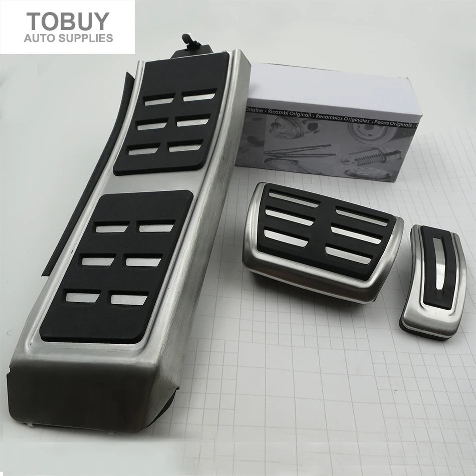 

DEE Car Modified Accessory for PORSCHE Macan 2014 2015 2016 2017 Accelerator Brake Footrest Refit Pedal Pad Decorate Metal Plate