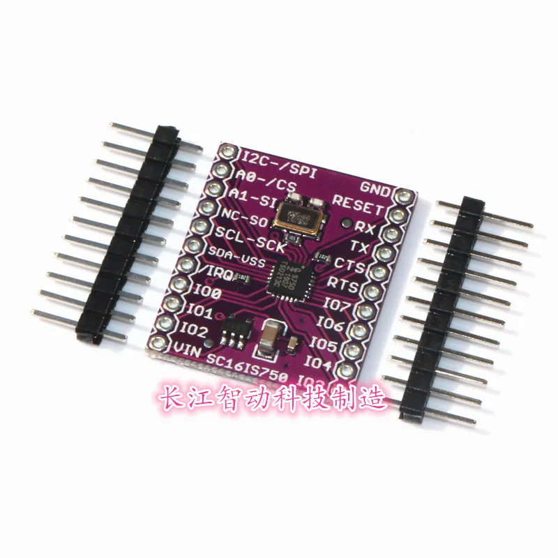

CJMCU-750 SC16IS750 Single UART с фотоинтерфейсом I2C-bus / SPI