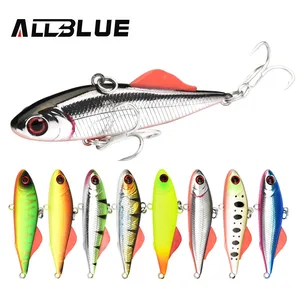 ALLBLUE тонущий рыболовная приманка с вибрацией зимний лед отсадочный приманка для щуки новый жесткий пластик искусственный VIB Isca Peche BETA VIB 60S