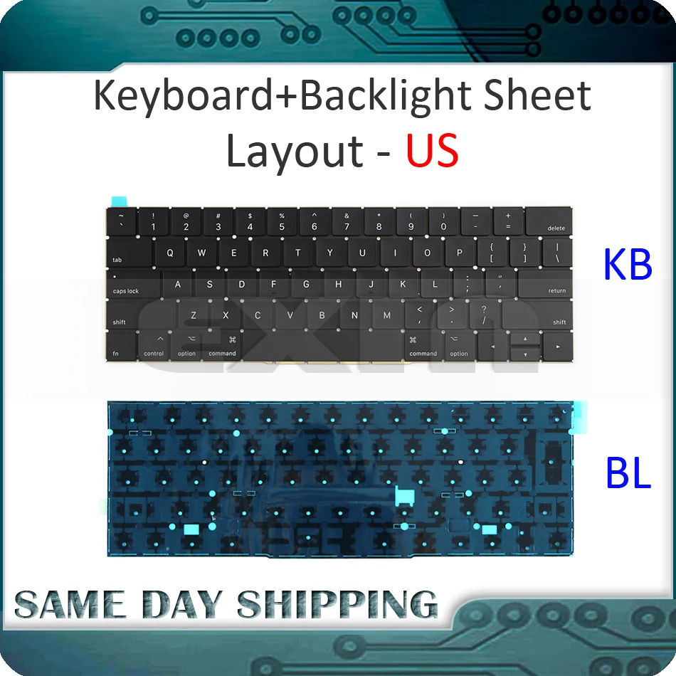 Оригинальная новинка для Macbook Pro Retina 15 ''A1707 клавиатура стандарта сша QWERTY